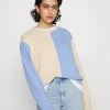 Modström - Damen HOLLY MIX - Sweatshirt - Cornflower/cream -Mads Nørgaard Verkäufe 2022 0056aa1a345a49f080e2761c57372cdb