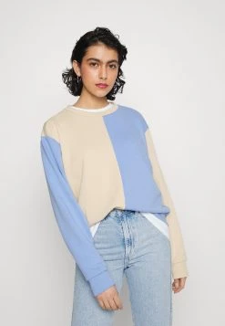 Modström - Damen HOLLY MIX - Sweatshirt - Cornflower/cream