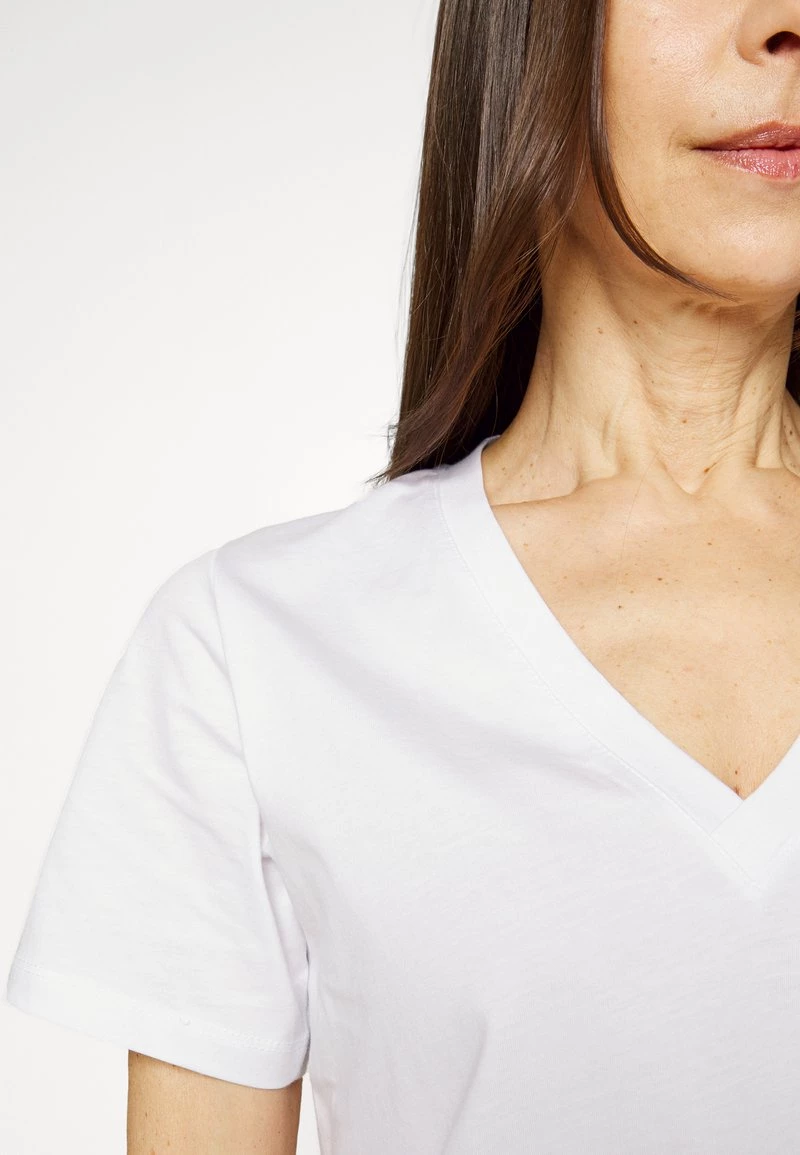 Modström - Damen PIA - T-Shirt Basic - White 8 Modström - Damen PIA - T-Shirt Basic - White – Bild 6