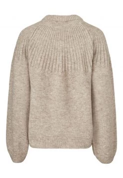 Modström TRUCE - Strickpullover - Beige Melange - Damen -Mads Nørgaard Verkäufe 2022 00cd66d662a24b7ba91843e1a77d5f89