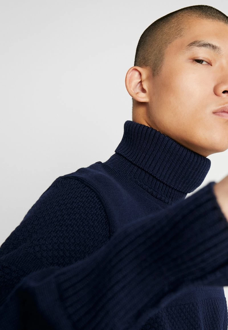 Mads Nørgaard KLEMENS - Strickpullover - Navy - Herren 6 Mads Nørgaard KLEMENS - Strickpullover - Navy - Herren – Bild 4