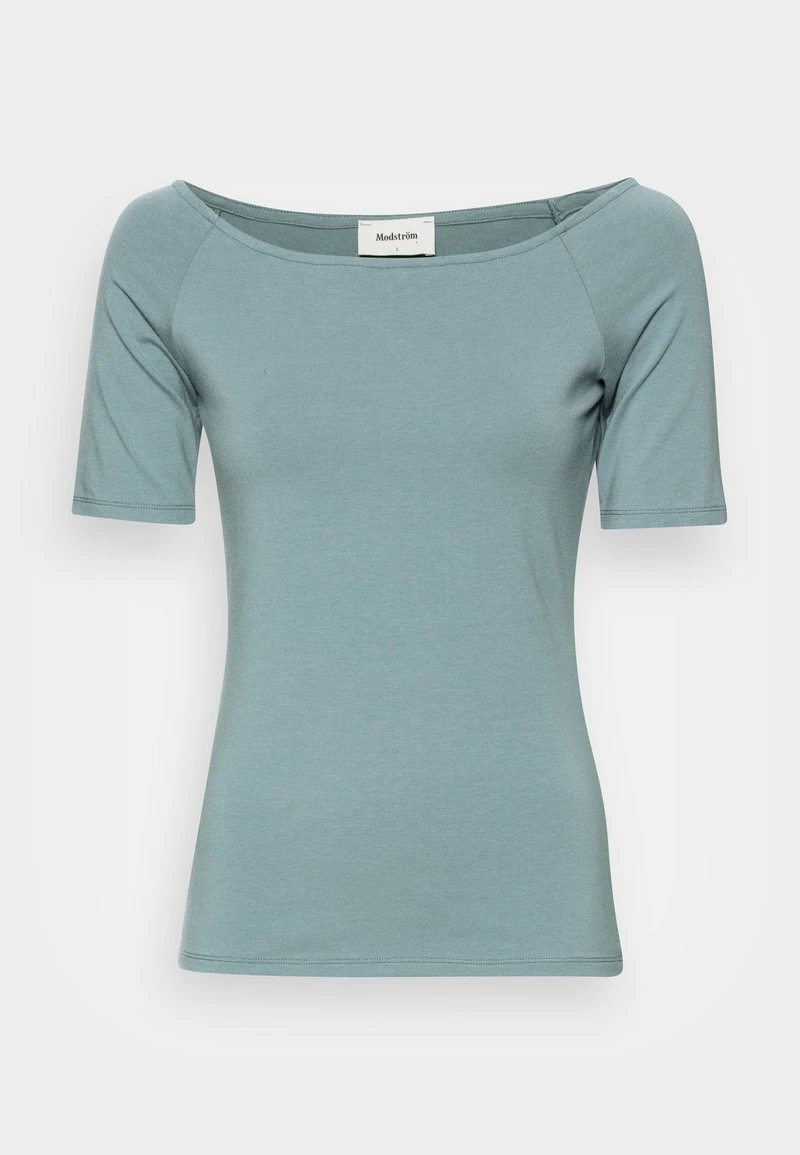 Modström TANSY - T-Shirt Basic - Stormy Sea - Damen 6 Modström TANSY - T-Shirt Basic - Stormy Sea - Damen – Bild 4