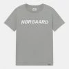 Mads Nørgaard TEE THORLINO UNISEX - T-Shirt Print - Limestone