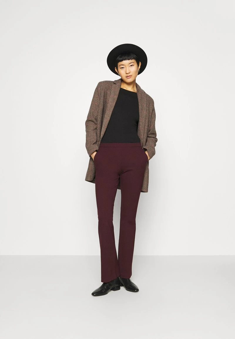 Modström TANNY FLARE PANTS - Stoffhose - Pansy - Damen 4 Modström TANNY FLARE PANTS - Stoffhose - Pansy - Damen – Bild 2