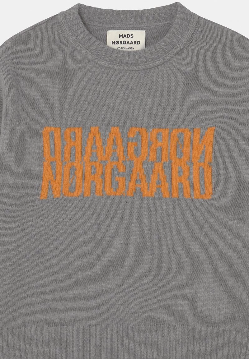 Mads Nørgaard RECY SOFT TILONINA UNISEX - Strickpullover - Light Grey Melange 5 Mads Nørgaard RECY SOFT TILONINA UNISEX - Strickpullover - Light Grey Melange – Bild 3