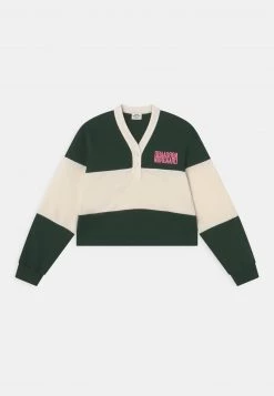 Mads Nørgaard HEAVY SINGLE BIMINA UNISEX - Langarmshirt - Dark Green