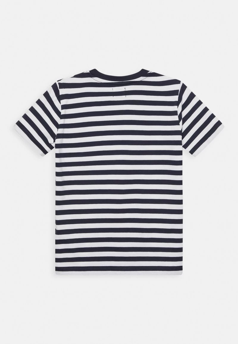 Mads Nørgaard ORGANIC MIDI THORLINO TEE UNISEX - T-Shirt Print - Navy/white 4 Mads Nørgaard ORGANIC MIDI THORLINO TEE UNISEX - T-Shirt Print - Navy/white – Bild 2