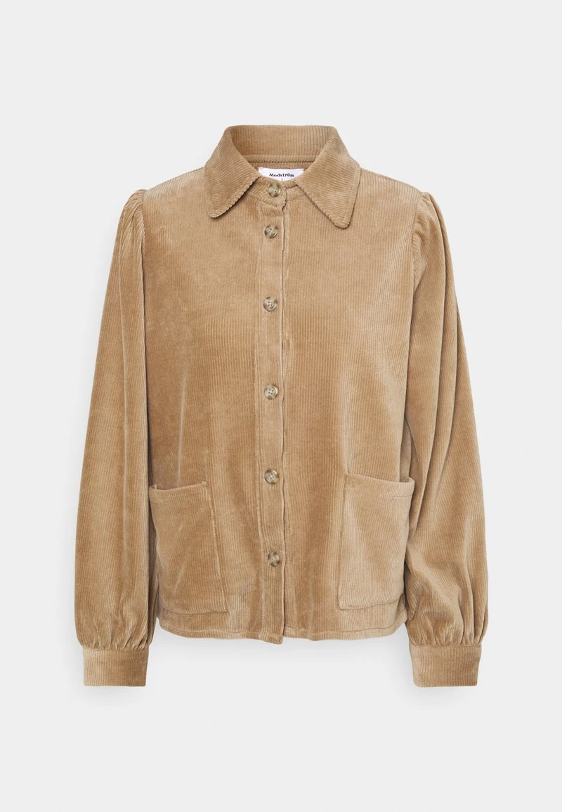 Modström GINEVA - Hemdbluse - Camel - Damen 3 Modström GINEVA - Hemdbluse - Camel - Damen