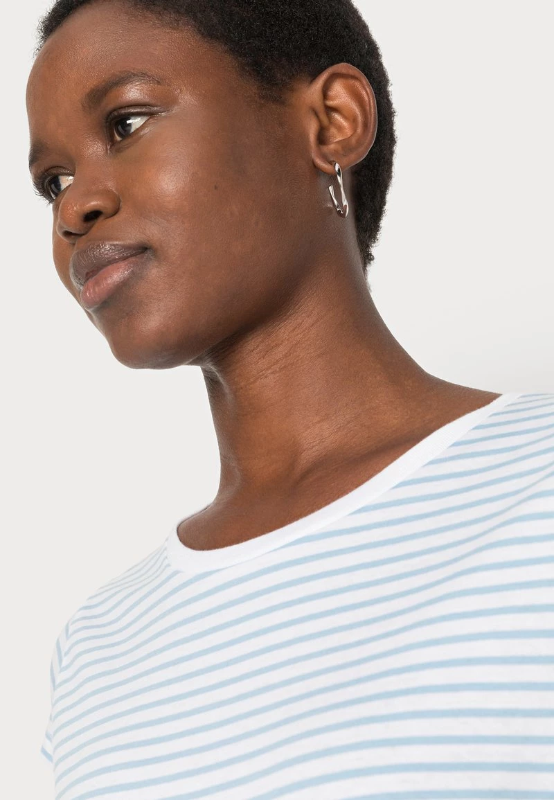 Mads Nørgaard - Damen FAVORITE STRIPE TEASY TEE - T-Shirt Print - White/della Robia Blue 7 Mads Nørgaard - Damen FAVORITE STRIPE TEASY TEE - T-Shirt Print - White/della Robia Blue – Bild 5