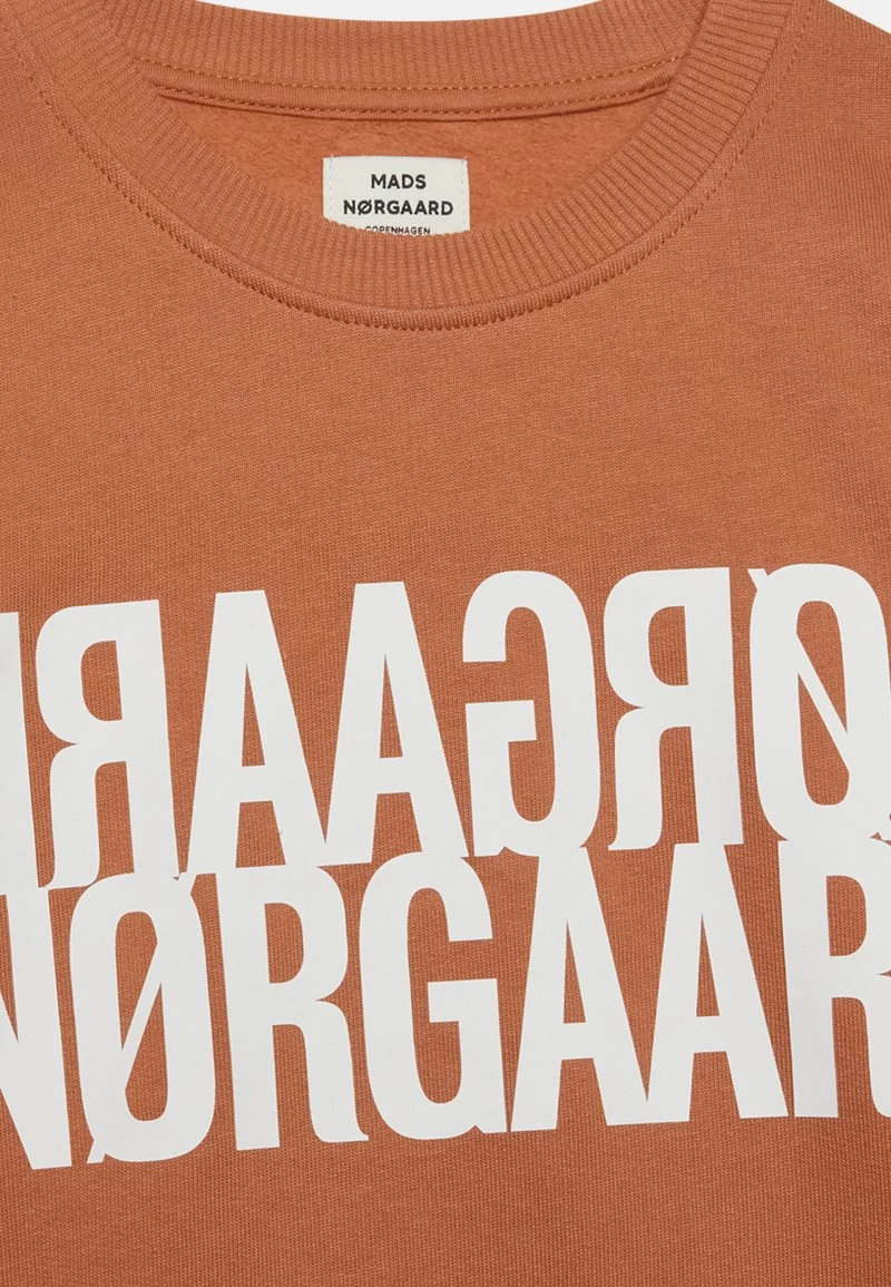Mads Nørgaard ORGANIC TALINKA UNISEX - Sweatshirt - Pecan Brown 5 Mads Nørgaard ORGANIC TALINKA UNISEX - Sweatshirt - Pecan Brown – Bild 3