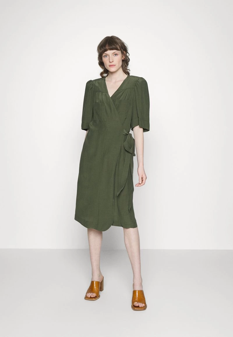 Mads Nørgaard LAIKA DRESS - Freizeitkleid - Forest Night - Damen 3 Mads Nørgaard LAIKA DRESS - Freizeitkleid - Forest Night - Damen