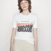 Mads Nørgaard - Damen HIGH TEE - T-Shirt Print - Snowwhite -Mads Nørgaard Verkäufe 2022 0b26d259b03b4e20802e9772c51c45fa