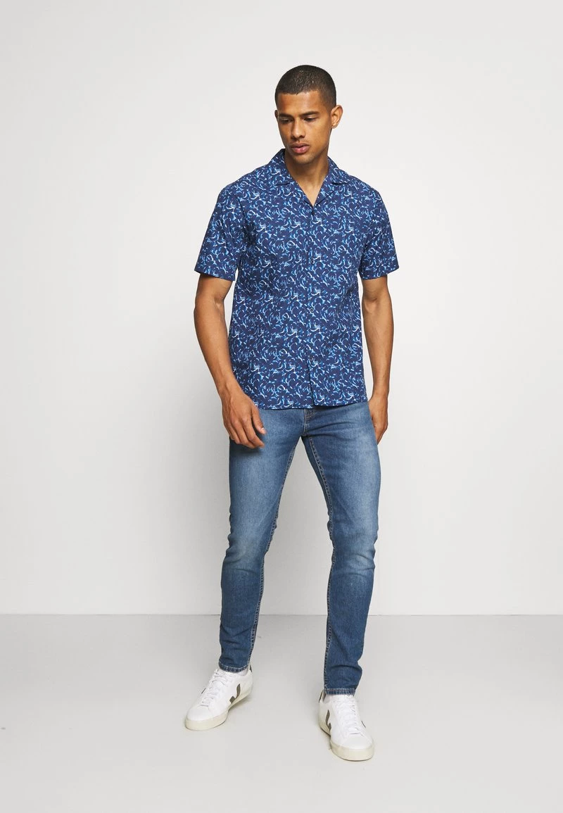 Mads Nørgaard - Herren SONAR PRINT SAMSON - Hemd - Sky Captain 4 Mads Nørgaard - Herren SONAR PRINT SAMSON - Hemd - Sky Captain – Bild 2