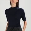 Modström KROWN - T-Shirt Basic - Navy Night - Damen -Mads Nørgaard Verkäufe 2022 0f2788a88301493c80f5bb1a30d417f9