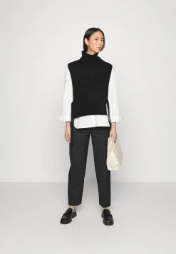 Modström - Damen NOLA COLLAR - Strickpullover - Black -Mads Nørgaard Verkäufe 2022 0fe414f2e12f41eaa386ed5906f275f1