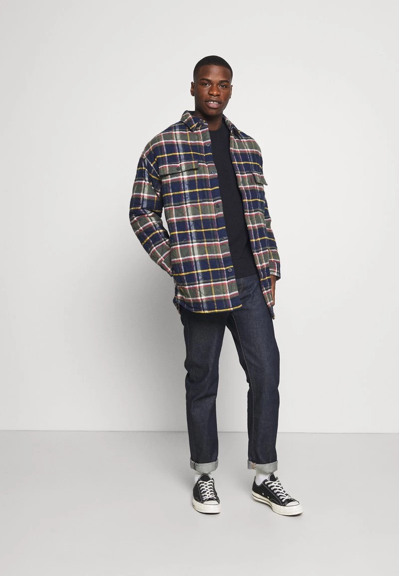 Mads Nørgaard - Herren MIX KAILO - Strickpullover - Navy 4 Mads Nørgaard - Herren MIX KAILO - Strickpullover - Navy – Bild 2