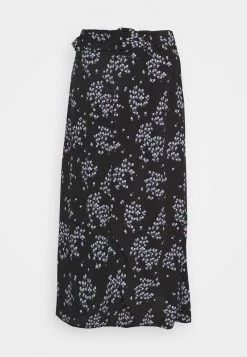 Modström HUNCH PRINT SKIRT - A-Linien-Rock - Black - Damen