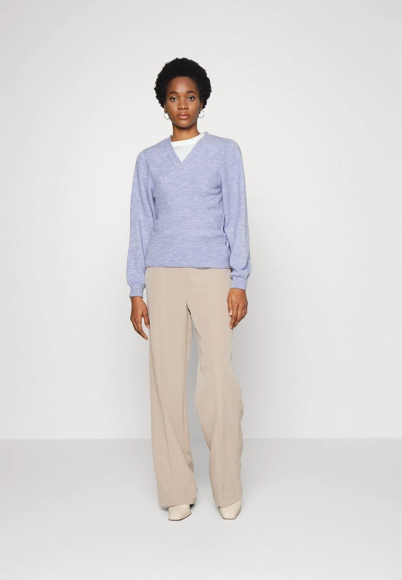 Modström OPAL V-NECK - Strickpullover - Cornflower - Damen 3 Modström OPAL V-NECK - Strickpullover - Cornflower - Damen