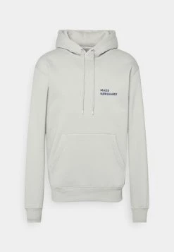 Mads Nørgaard NEW STANDARD HOODIE LOGO - Sweatshirt - Wrought Iron - Herren