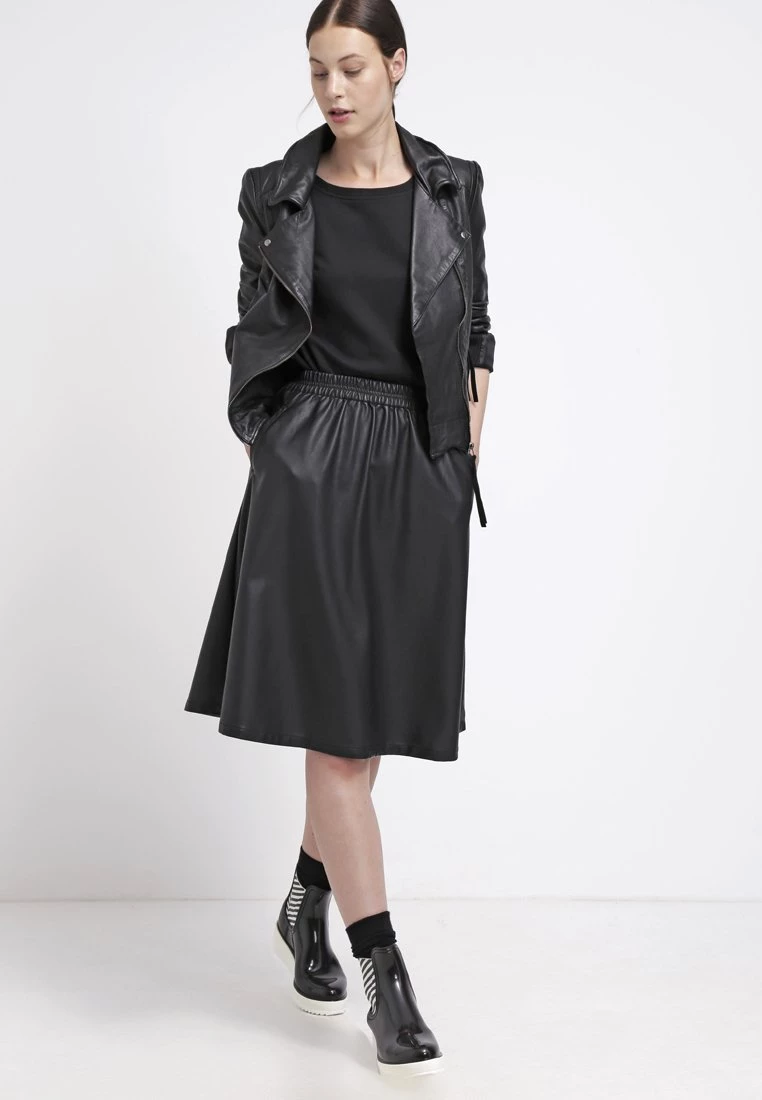 Modström - Damen IMAN - Lederjacke - Black 4 Modström - Damen IMAN - Lederjacke - Black – Bild 2