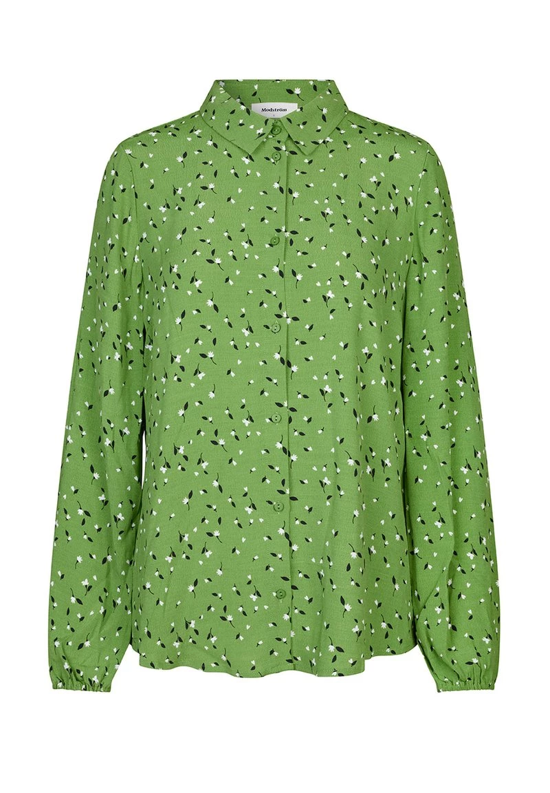 Modström - Damen OLINEMD - Hemdbluse - Freesia Green 4 Modström - Damen OLINEMD - Hemdbluse - Freesia Green – Bild 2
