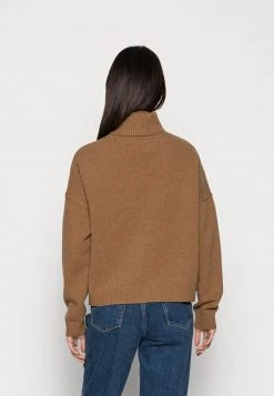 Mads Nørgaard RECY SOFT KARLA LOGO SWEATER - Strickpullover - Otter - Damen -Mads Nørgaard Verkäufe 2022 1b77e9f9632544a8a6d20a50c78b8837
