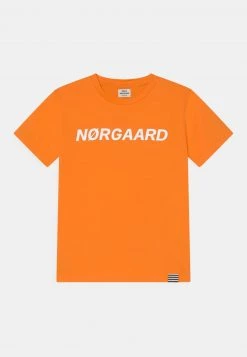Mads Nørgaard PRINTED THORLINO TEE UNISEX - T-Shirt Print - Turmeric