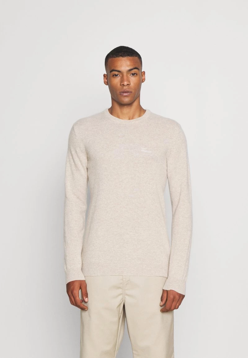 Mads Nørgaard - Herren KARSTEN - Strickpullover - Oatmeal 3 Mads Nørgaard - Herren KARSTEN - Strickpullover - Oatmeal