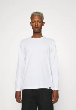 Mads Nørgaard - Herren ORGANIC THOR TEE - Langarmshirt - White
