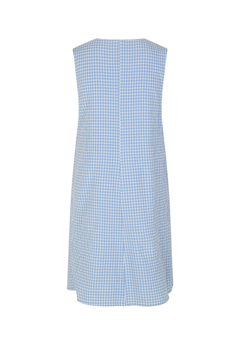 Modström RIMMEMD - Freizeitkleid - Light Blue Check - Damen 5 Modström RIMMEMD - Freizeitkleid - Light Blue Check - Damen – Bild 3