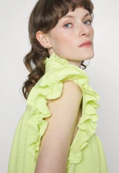 Mads Nørgaard - Damen ELLE - Bluse - Sunny Lime -Mads Nørgaard Verkäufe 2022 1f328f10f19f41d48871d97b9061c7f1