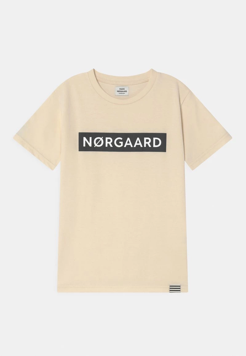 Mads Nørgaard PRINTED THORLINO TEE UNISEX - T-Shirt Print - Summer Sand 3 Mads Nørgaard PRINTED THORLINO TEE UNISEX - T-Shirt Print - Summer Sand
