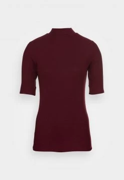 Modström - Damen KROWN - T-Shirt Basic - Currant -Mads Nørgaard Verkäufe 2022 2310cfd6d0664d238d75fe156fffc9f5