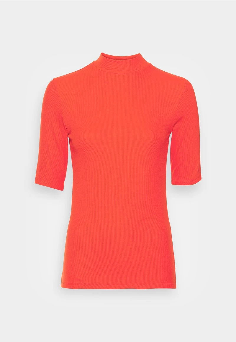 Modström KROWN - T-Shirt Basic - Fire Red - Damen 6 Modström KROWN - T-Shirt Basic - Fire Red - Damen – Bild 4