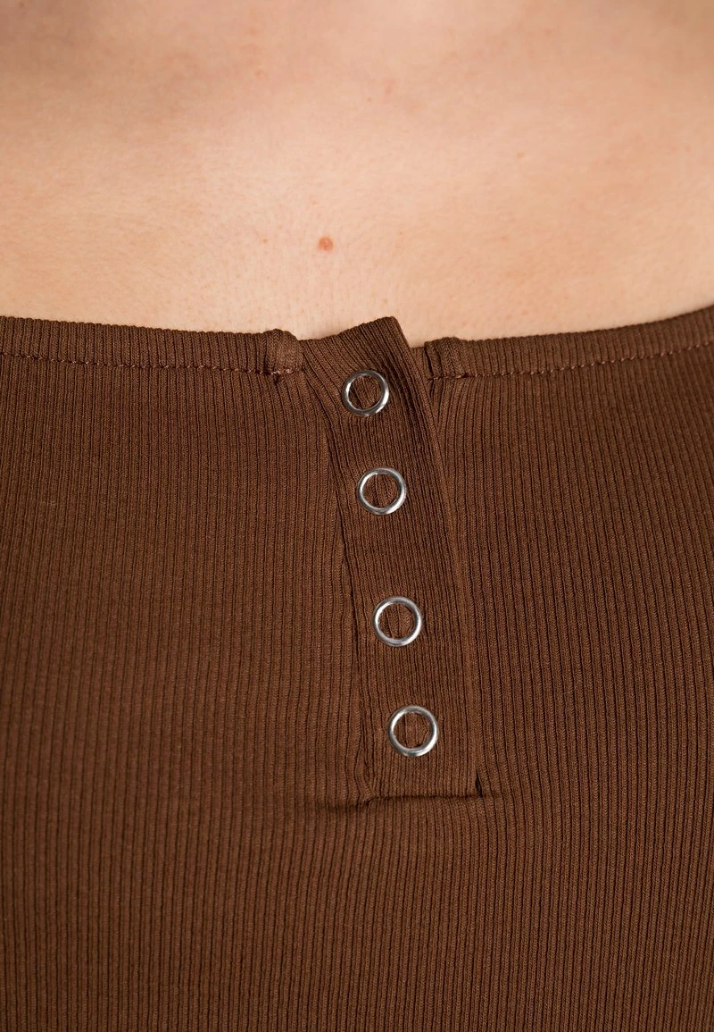 Modström - Damen MIRREN - Langarmshirt - Pecan 7 Modström - Damen MIRREN - Langarmshirt - Pecan – Bild 5