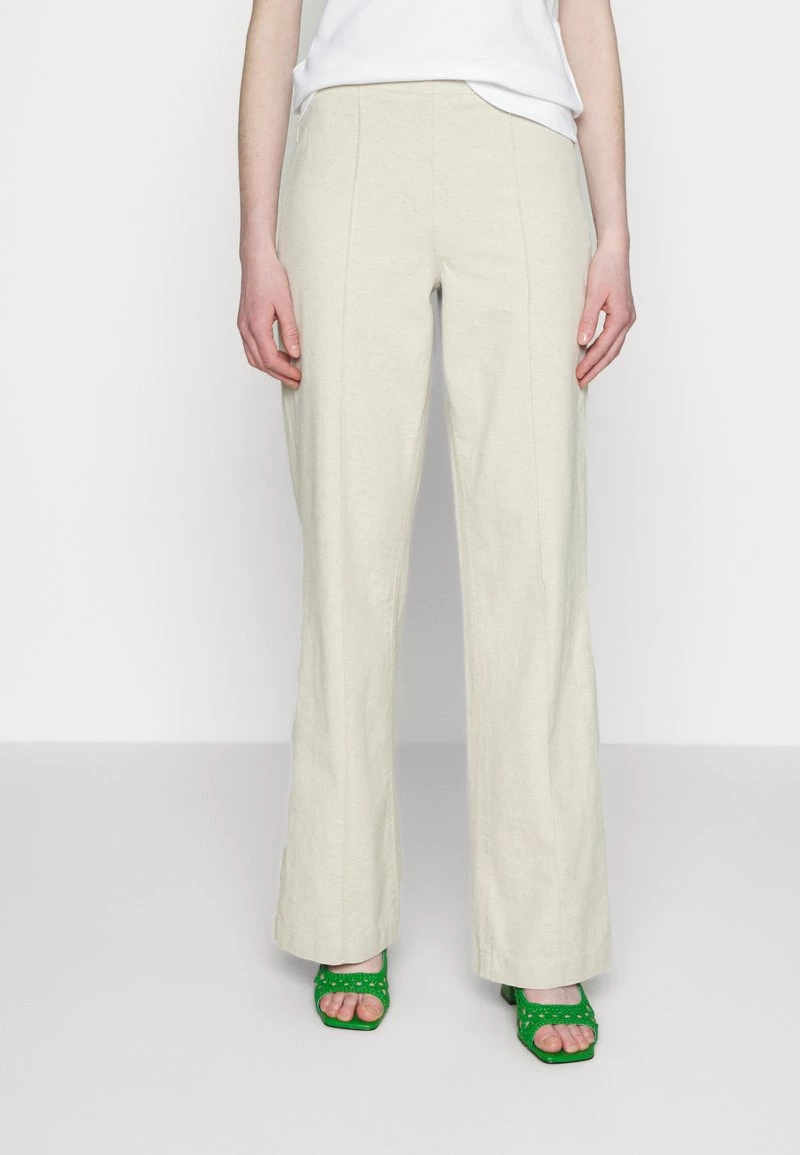 Mads Nørgaard - Damen PIRLA PANTS - Stoffhose - Whitecap Grey 3 Mads Nørgaard - Damen PIRLA PANTS - Stoffhose - Whitecap Grey