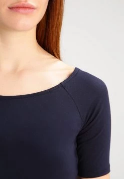 Modström - Damen TANSY - T-Shirt Basic - Navy Noir -Mads Nørgaard Verkäufe 2022 24fb88a5a11c4eecb9180d63a2e02864