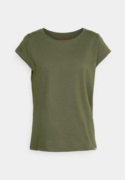 Mads Nørgaard - Damen ORGANIC FAVORITE TEASY TEE - T-Shirt Basic - Forest Night