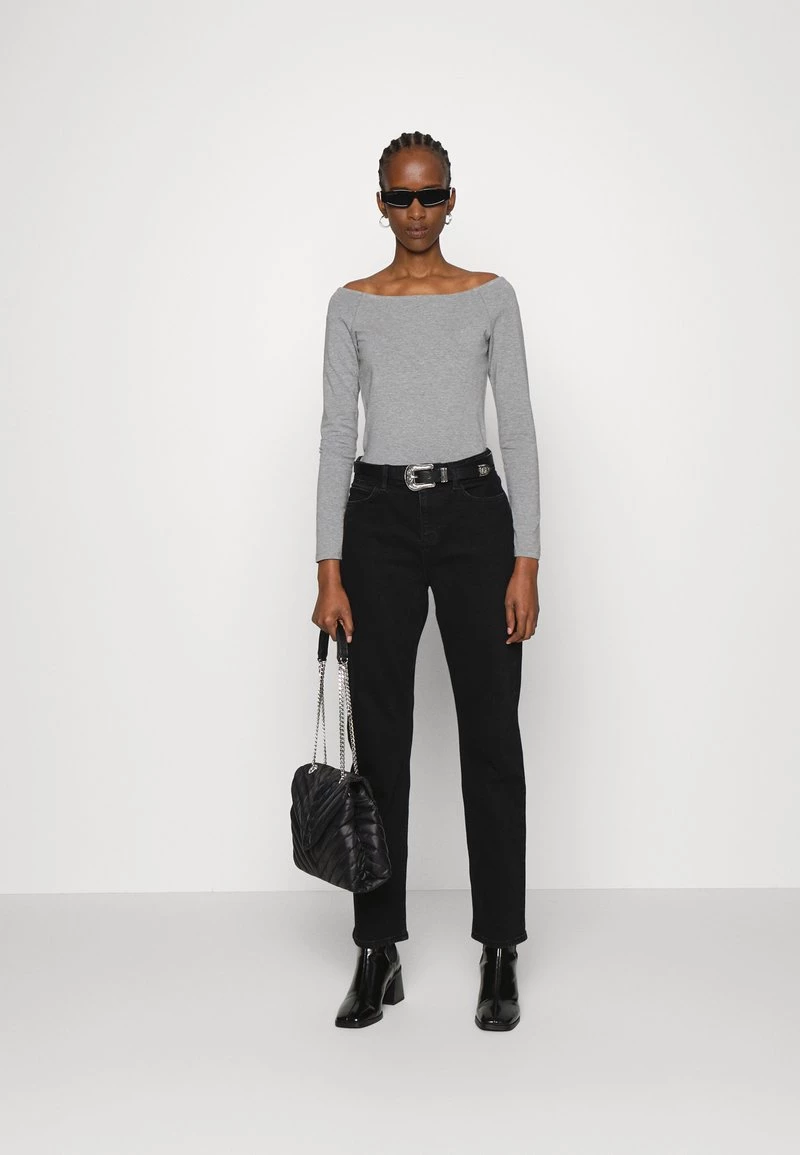 Modström - Damen NICO - Jeans Straight Leg - Washed Black 4 Modström - Damen NICO - Jeans Straight Leg - Washed Black – Bild 2