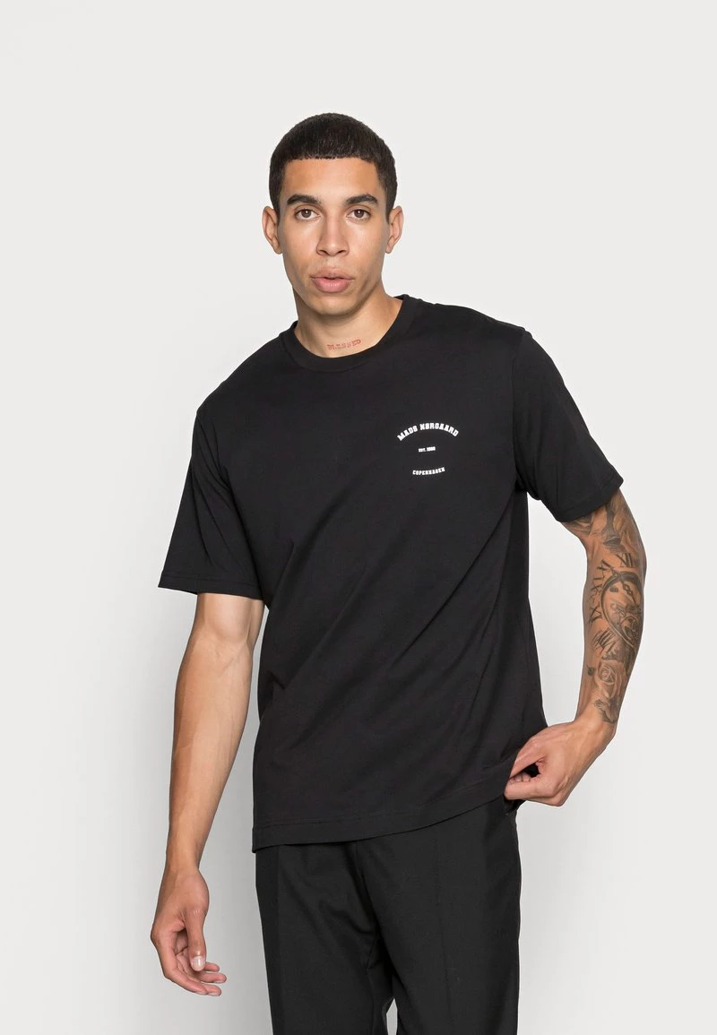 Mads Nørgaard TWIN GYM TEE - T-Shirt Basic - Black - Herren 3 Mads Nørgaard TWIN GYM TEE - T-Shirt Basic - Black - Herren