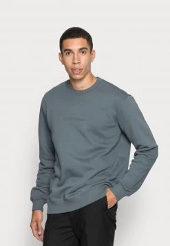Mads Nørgaard STANDARD EMBO CREW - Sweatshirt - Dark Slate - Herren