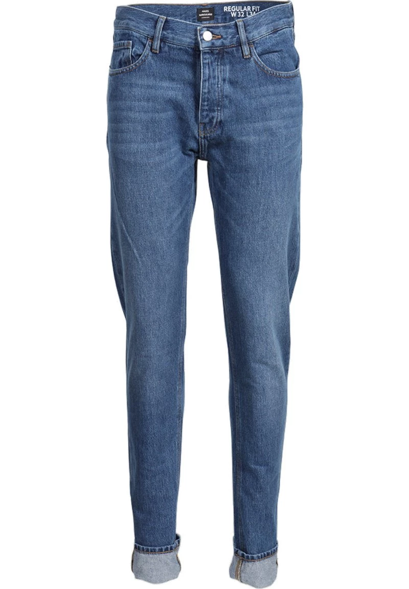 Mads Nørgaard Jeans Slim Fit - Blue Denim - Herren 3 Mads Nørgaard Jeans Slim Fit - Blue Denim - Herren