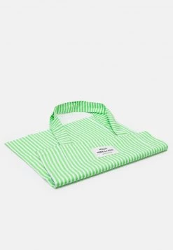 Mads Nørgaard SACKY ATOMA BAG - Shopping Bag - Classic Green/white - Damen -Mads Nørgaard Verkäufe 2022 2c106049fee14ebfba73fb1f218ccbc9