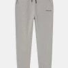 Mads Nørgaard ORGANIC PORO PANTS UNISEX - Jogginghose - Grey Melange