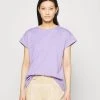 Modström BRAZIL - T-Shirt Basic - Lavender - Damen