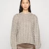 Modström NADIM O NECK - Strickpullover - Beige Melange - Damen -Mads Nørgaard Verkäufe 2022 3078627747c247f7b31ae8fc8d7ae014
