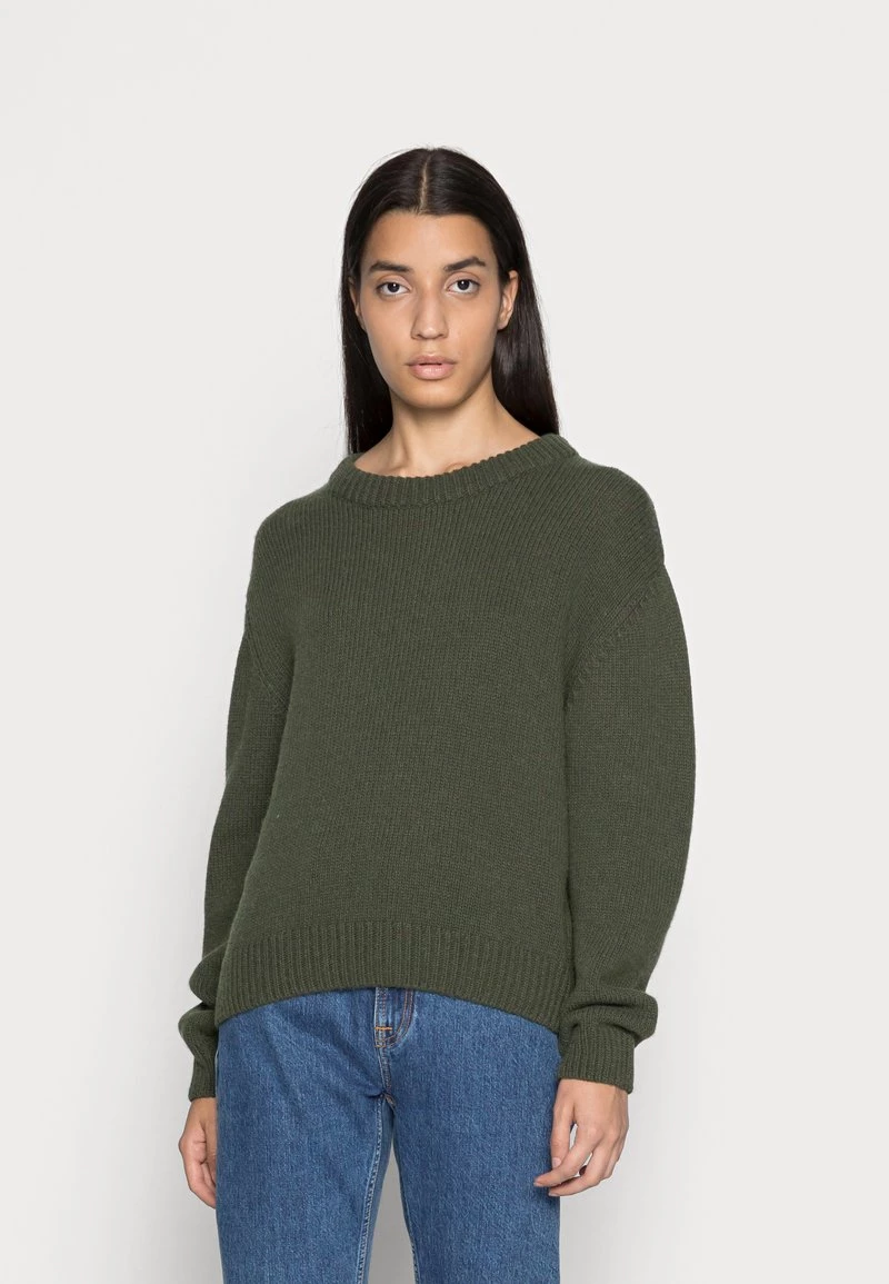 Mads Nørgaard RECYCLED MIX KAILY - Strickpullover - Forest Night - Damen 3 Mads Nørgaard RECYCLED MIX KAILY - Strickpullover - Forest Night - Damen