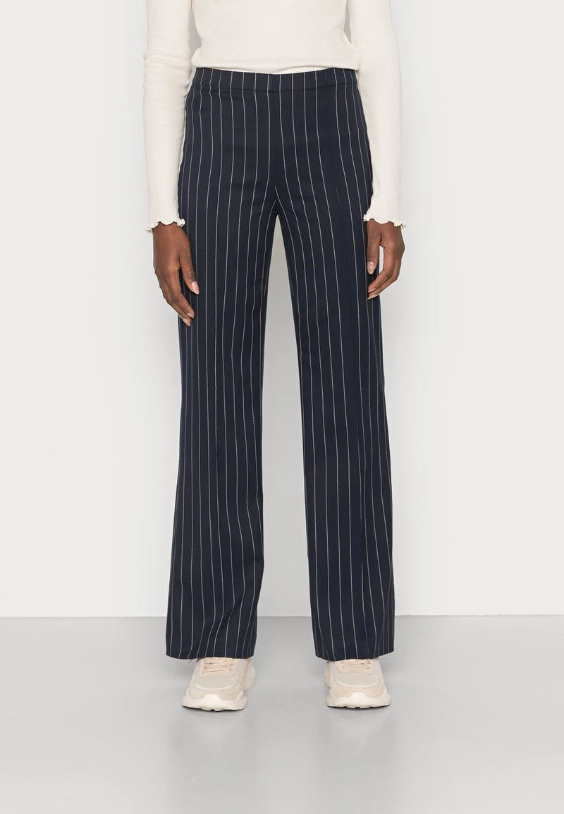 Mads Nørgaard PINTECH PIRLA PANTS - Stoffhose - Sky Captain/snow White - Damen 3 Mads Nørgaard PINTECH PIRLA PANTS - Stoffhose - Sky Captain/snow White - Damen