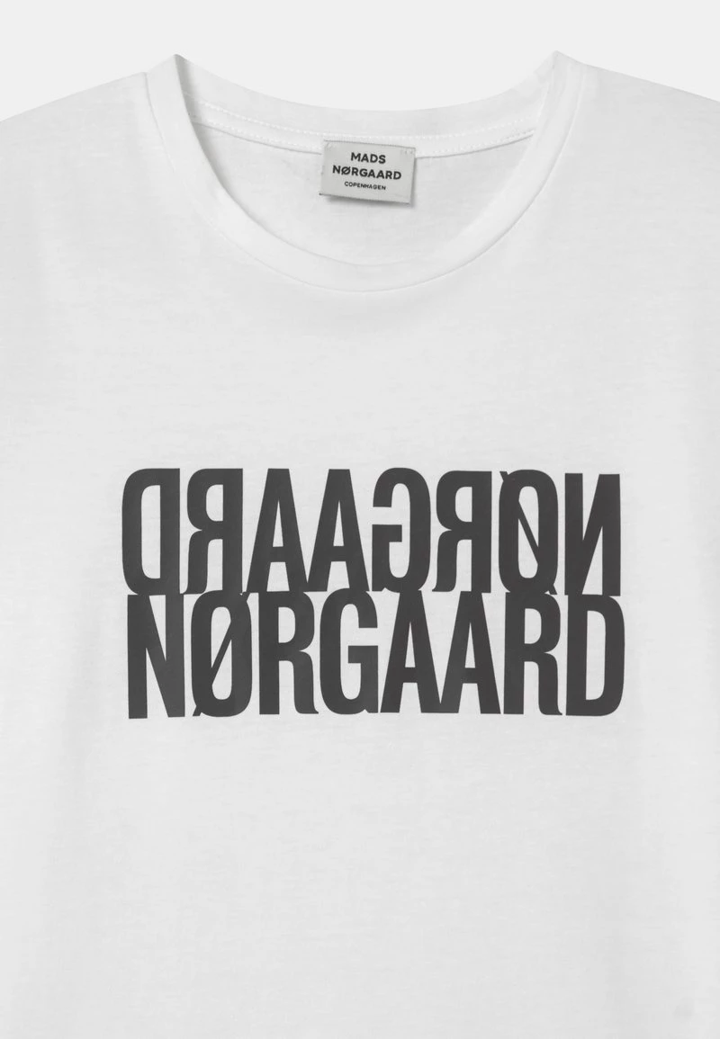 Mads Nørgaard TUVINA UNISEX - T-Shirt Print - White 5 Mads Nørgaard TUVINA UNISEX - T-Shirt Print - White – Bild 3
