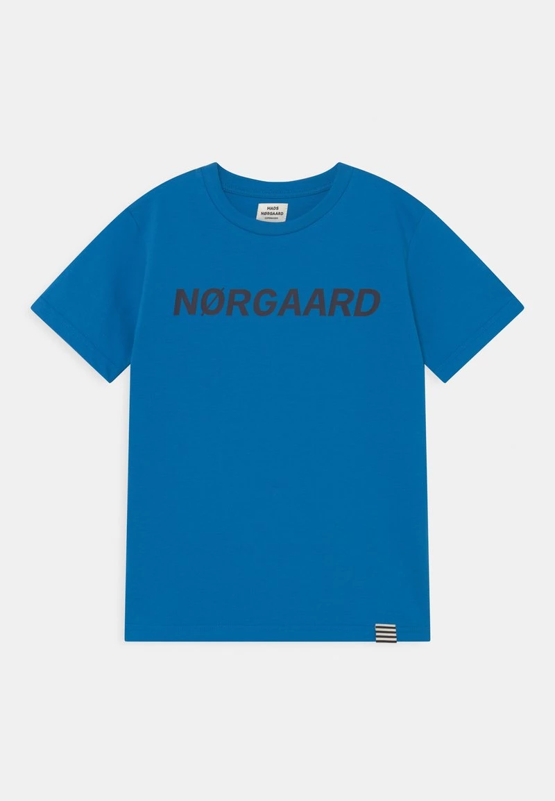 Mads Nørgaard PRINTED THORLINO TEE UNISEX - T-Shirt Print - Directoire Blue 3 Mads Nørgaard PRINTED THORLINO TEE UNISEX - T-Shirt Print - Directoire Blue